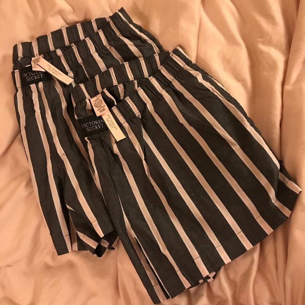 NWT ♡ VS cotton pajama shorts (set of 2) ♡